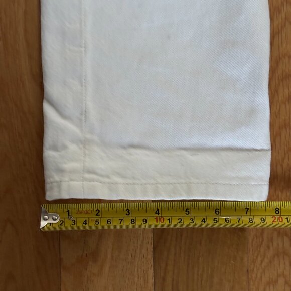 Vintage Levi's (circa 1990's) 501 jeans, white, size 31 - Picture 13 of 16